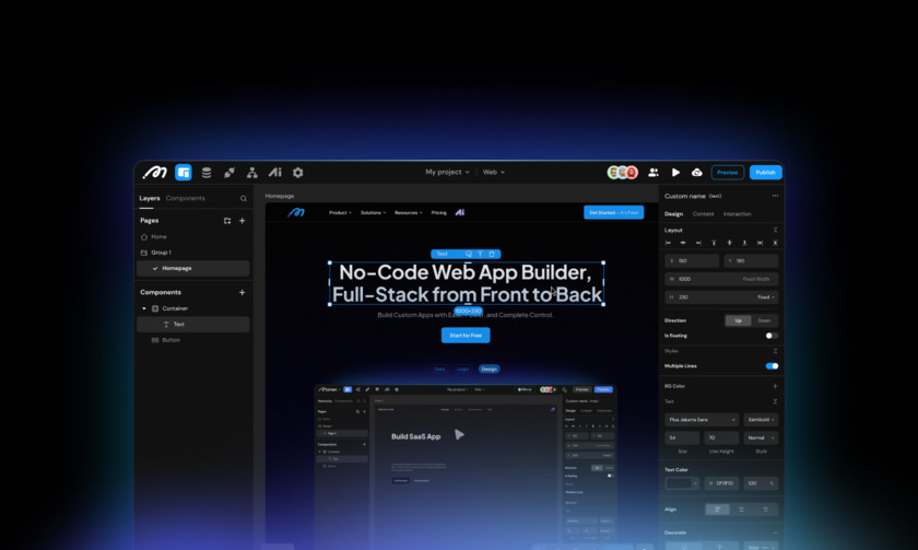 Momen Landing Page