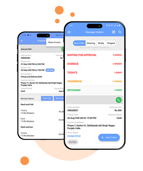 Wash It Laundry Admin App