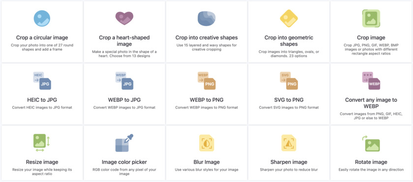 Rounder.pics Landing Page