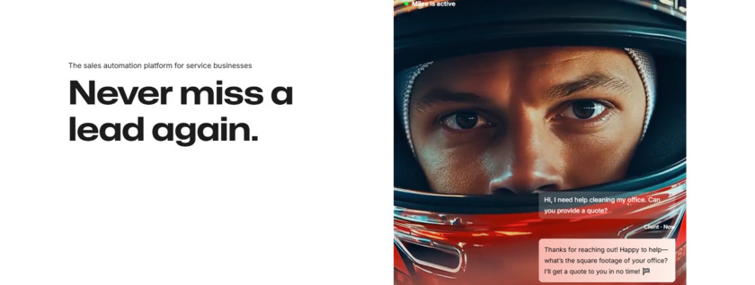 Distance.so Landing Page