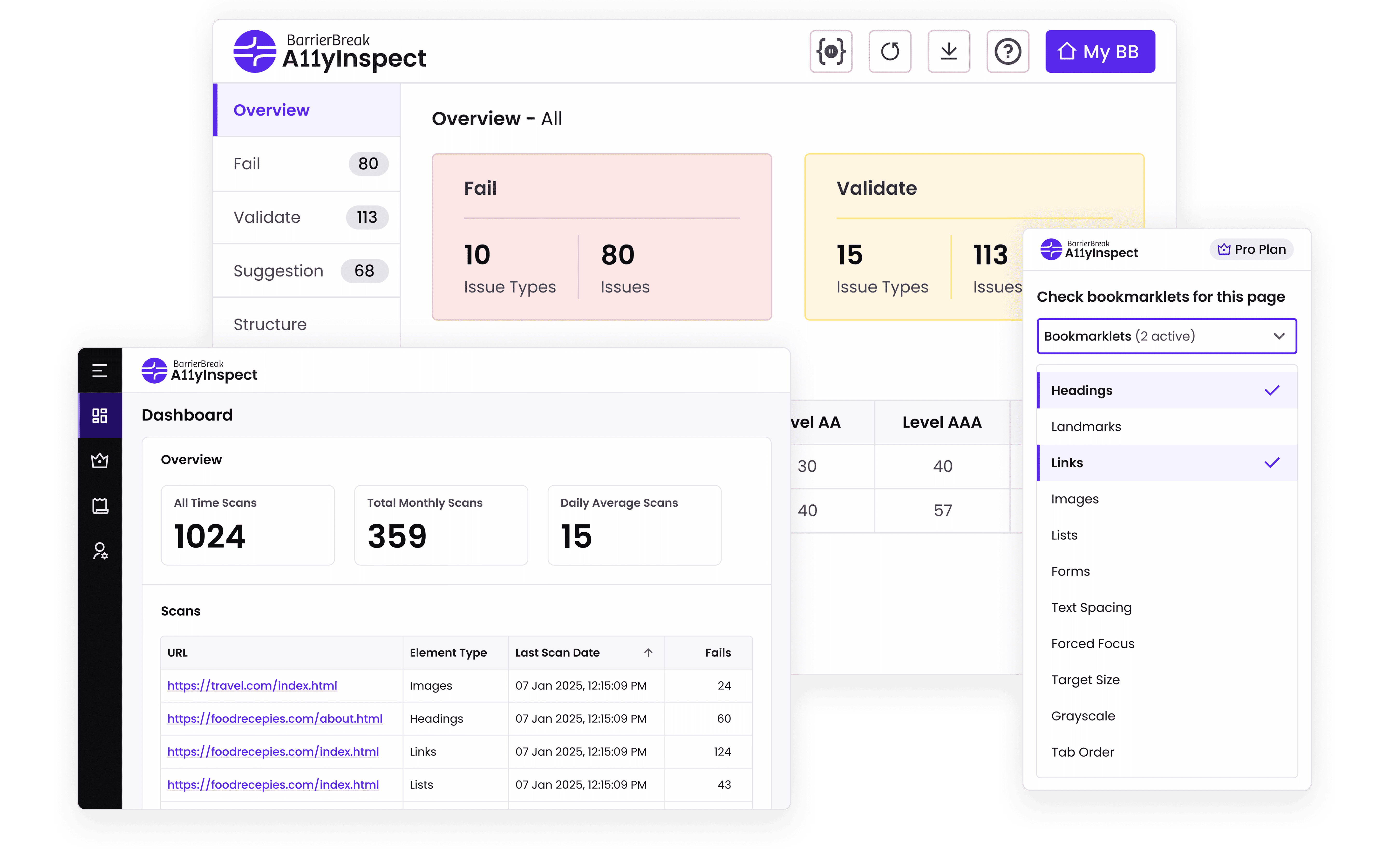 A11yInspect by BarrierBreak A11yInspect Product
