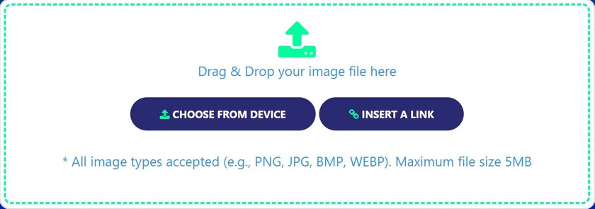 Picture2txt Landing Page