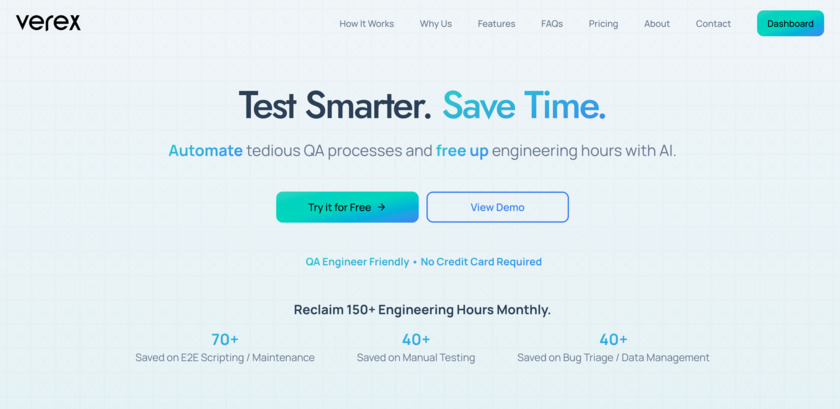 Verex.ai Landing Page Verex.ai Landing Page