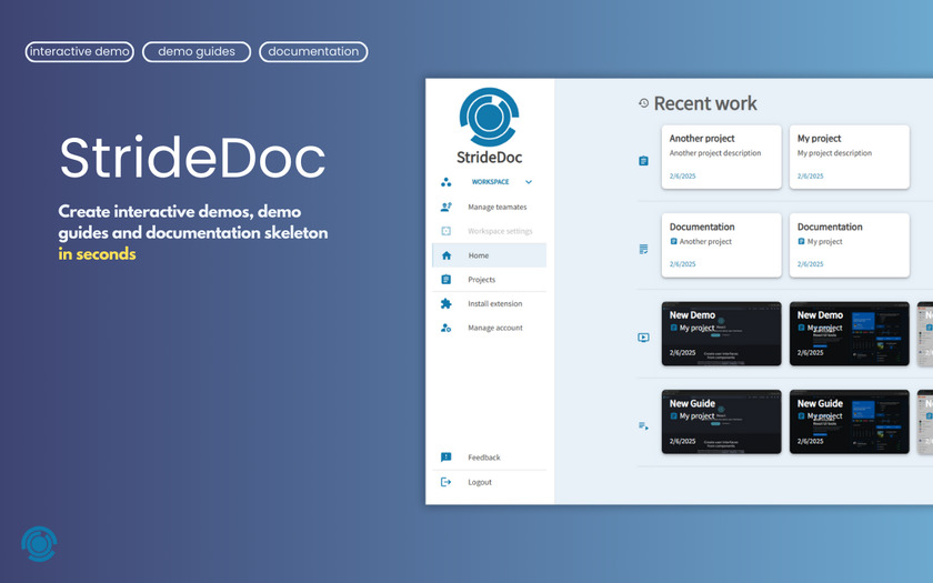 StrideDoc Dashboard StrideDoc Dashboard