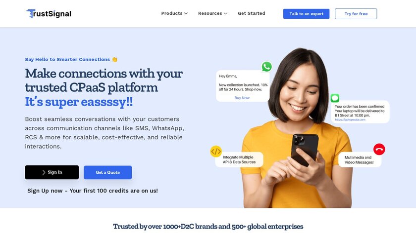 TrustSignal.io Landing Page