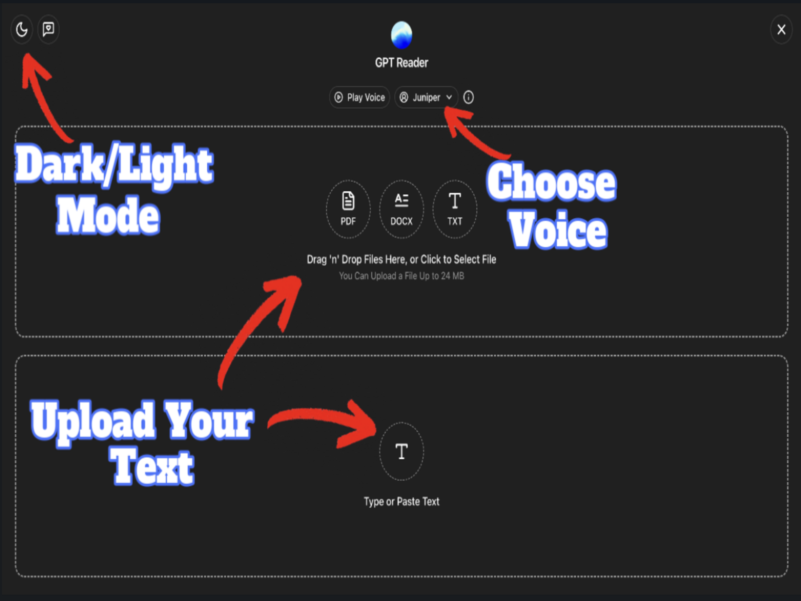 GPT Reader GPT Reader Demo