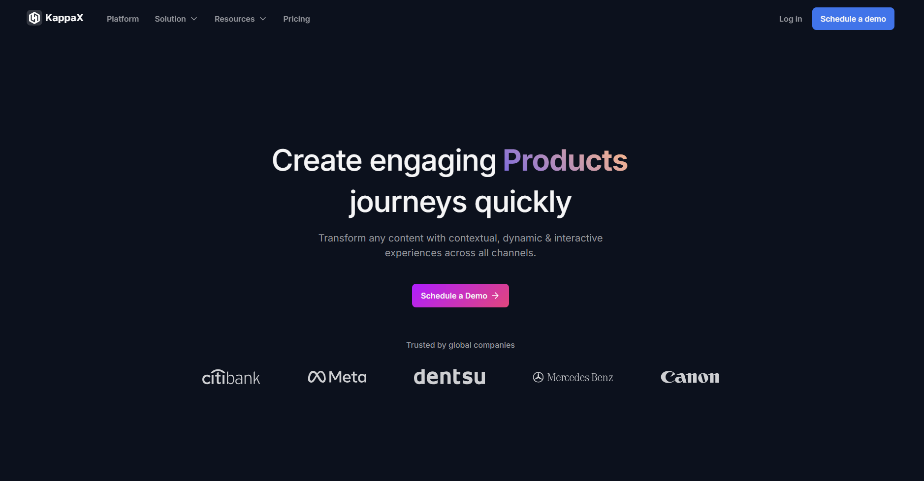 KappaX.io Creating Engaging Products Journeys