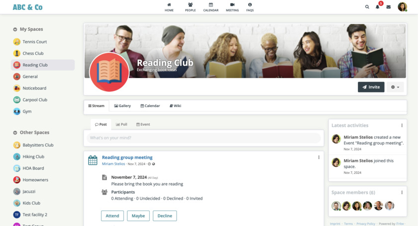 iTribe.io Landing Page iTribe.io Landing Page
