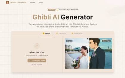 Ghibli AI Generator App image