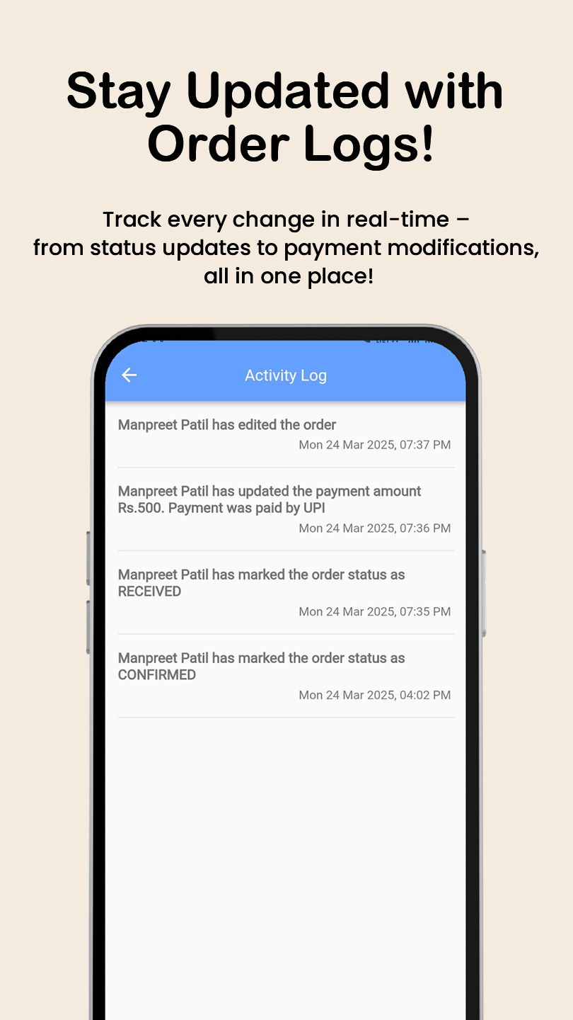 Wash It Laundry Real Time Order Update