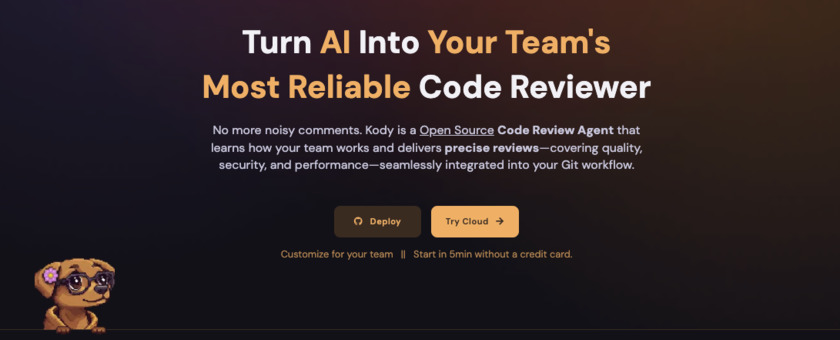 Kodus.io Landing Page