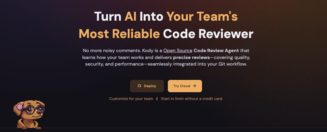 Kodus.io Home
