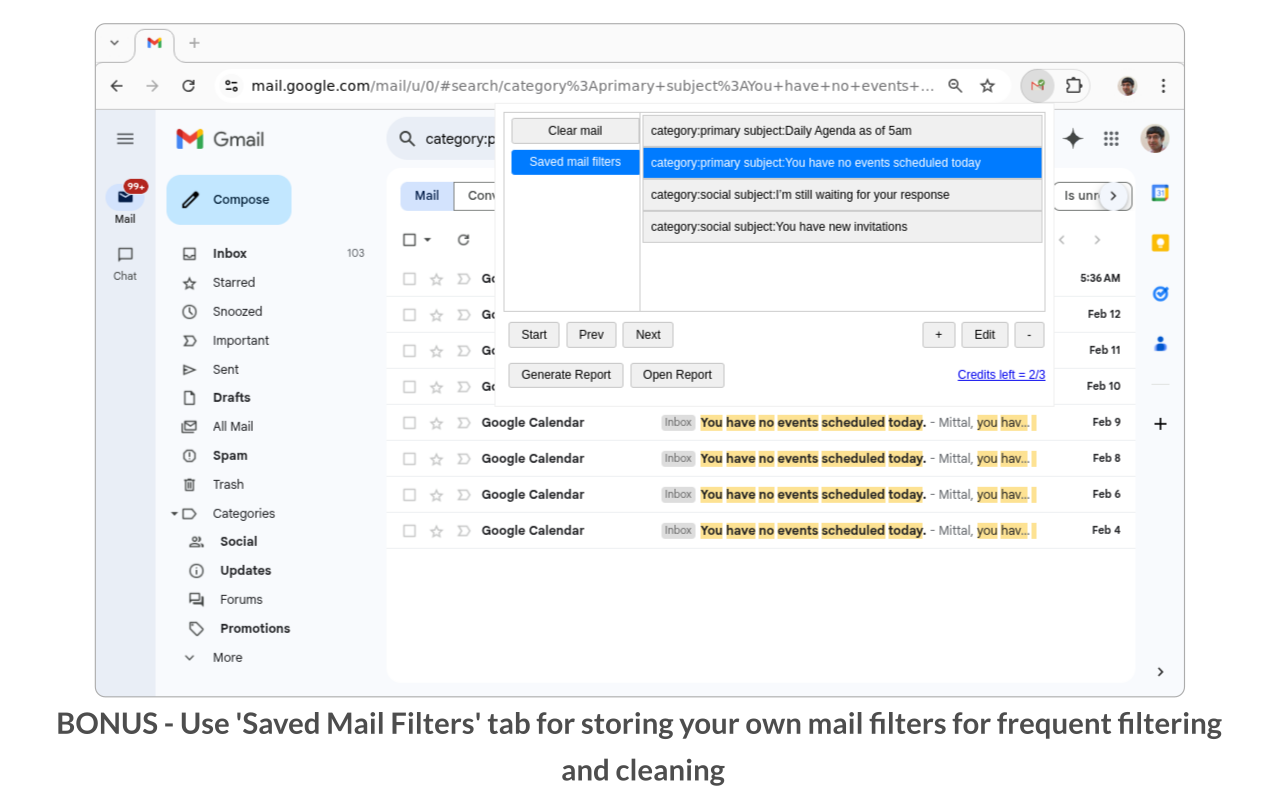 Clear Mail App 