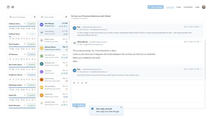ChillMail.io Landing Page