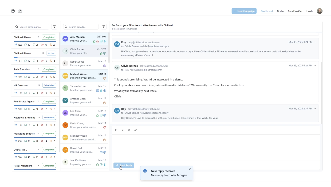 ChillMail.io Unibox