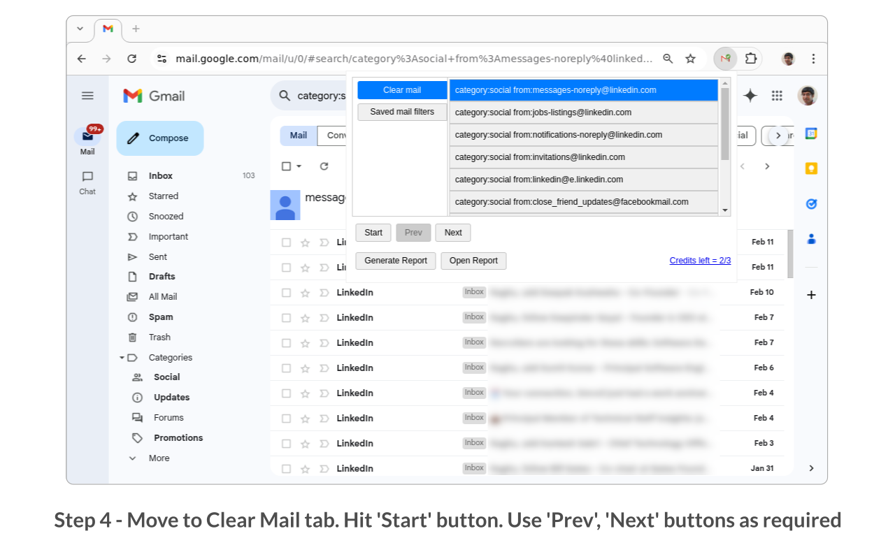 Clear Mail App 