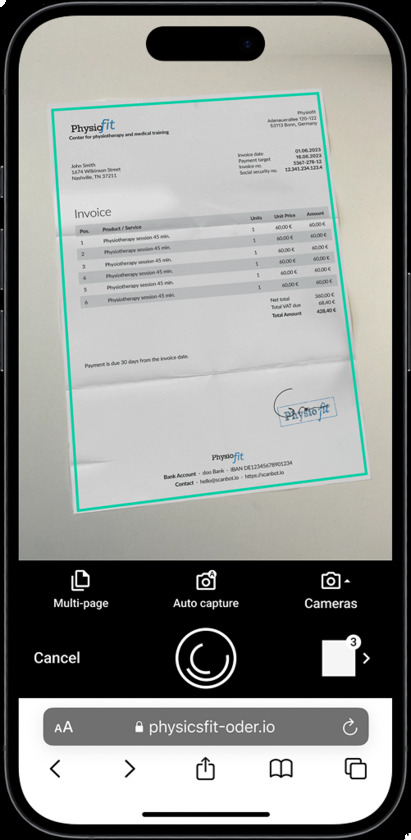 Scanbot Document Scanner SDK Document Scanner Scanbot Document Scanner SDK Document Scanner