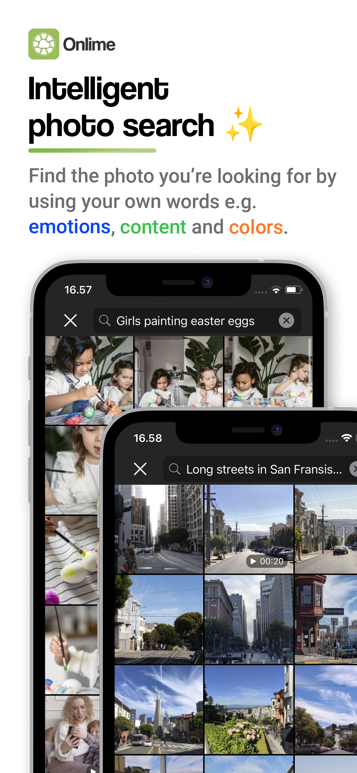 Onlime AI Photo Search