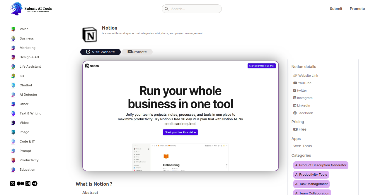 SubmitAITools.org 