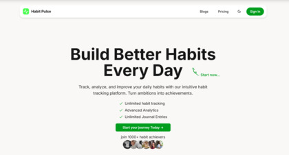 Habit Pulse screenshot