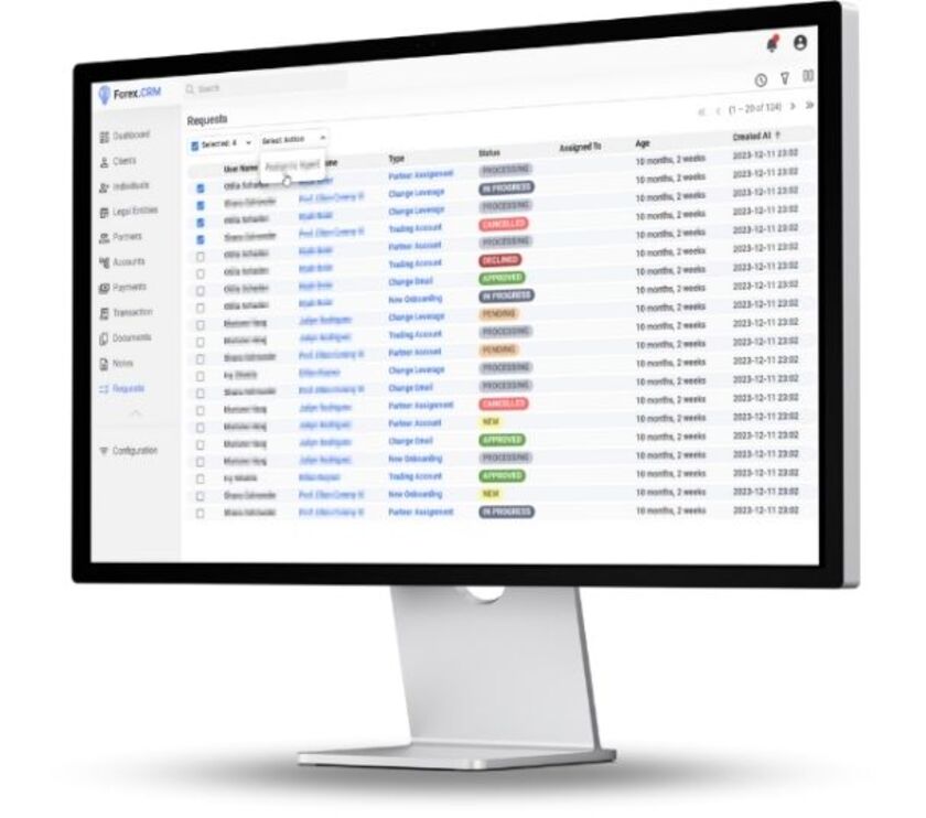 DivulgeTech Forex CRM Landing Page