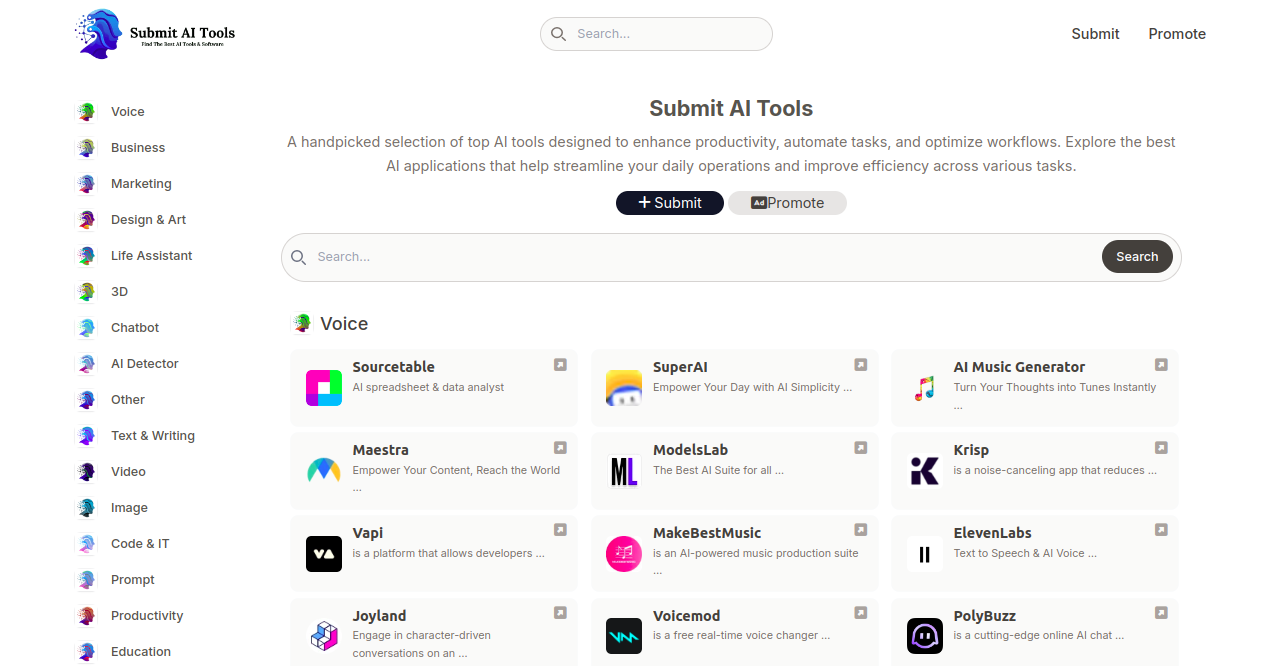 SubmitAITools.org 