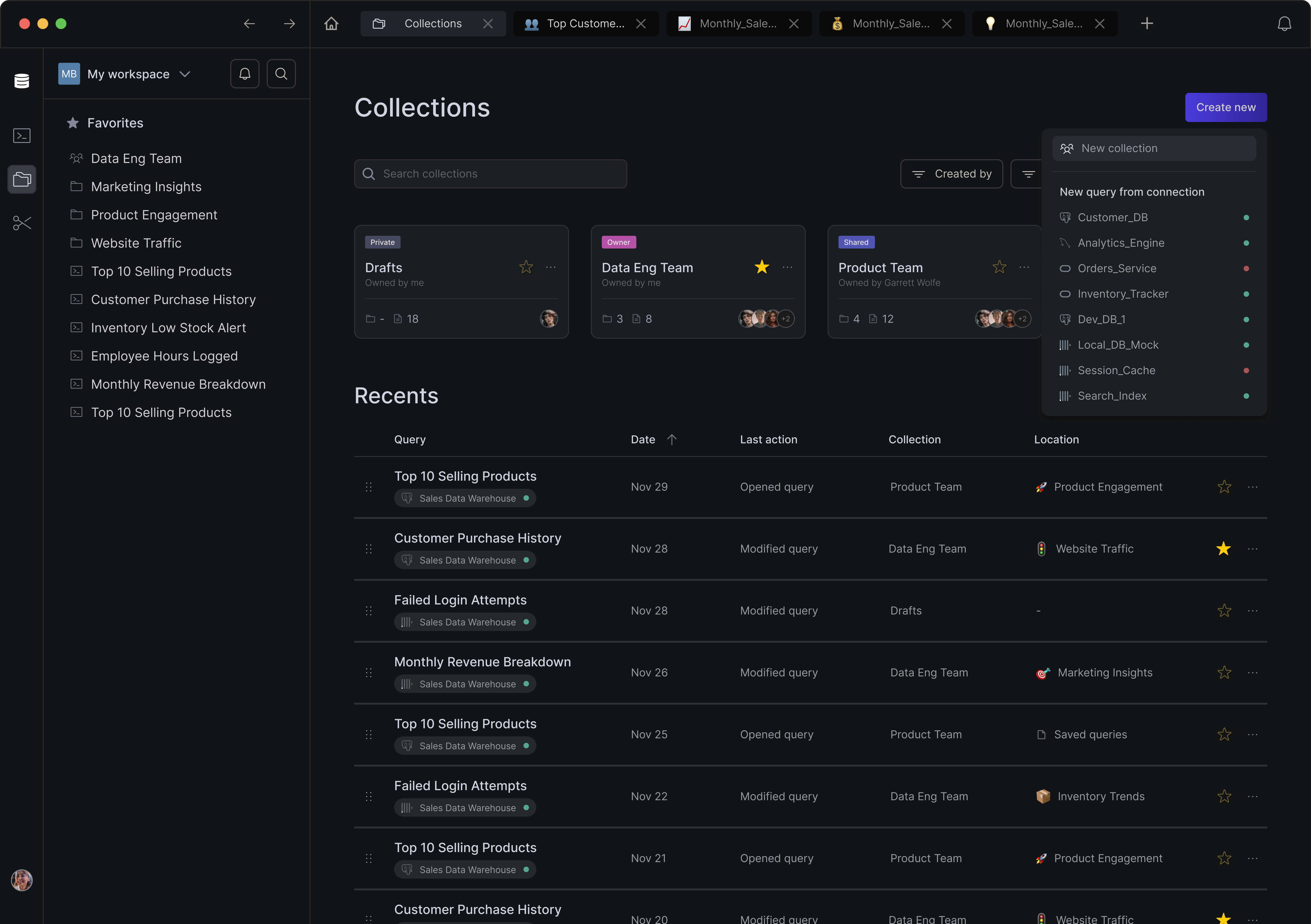 GetGalaxy.io Shared Collections of Queries