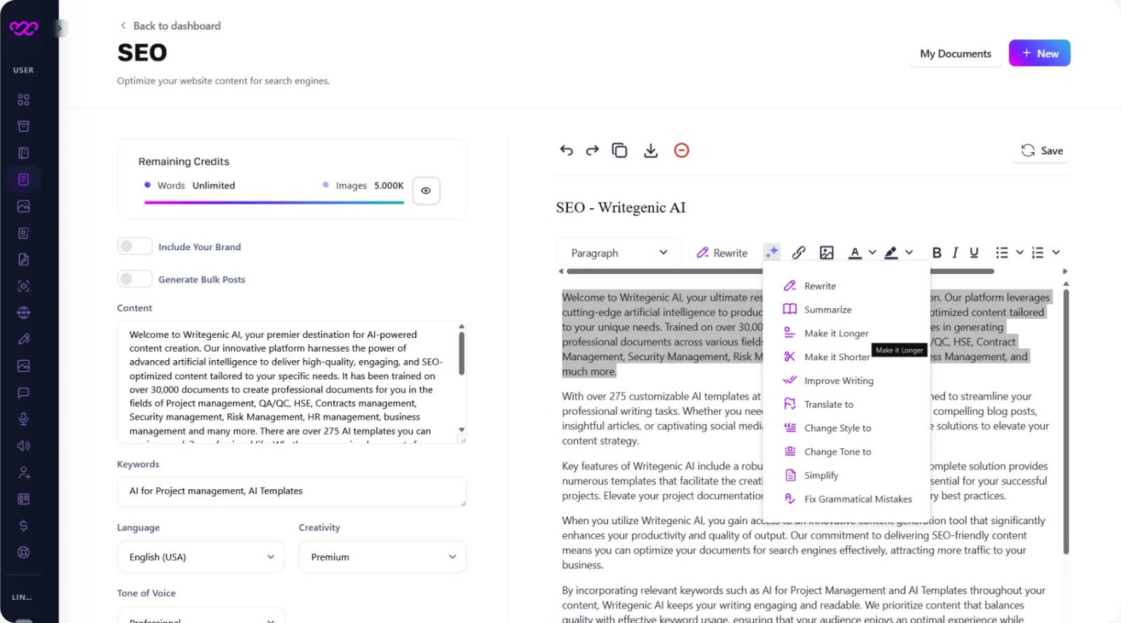 Writegenic.ai 
