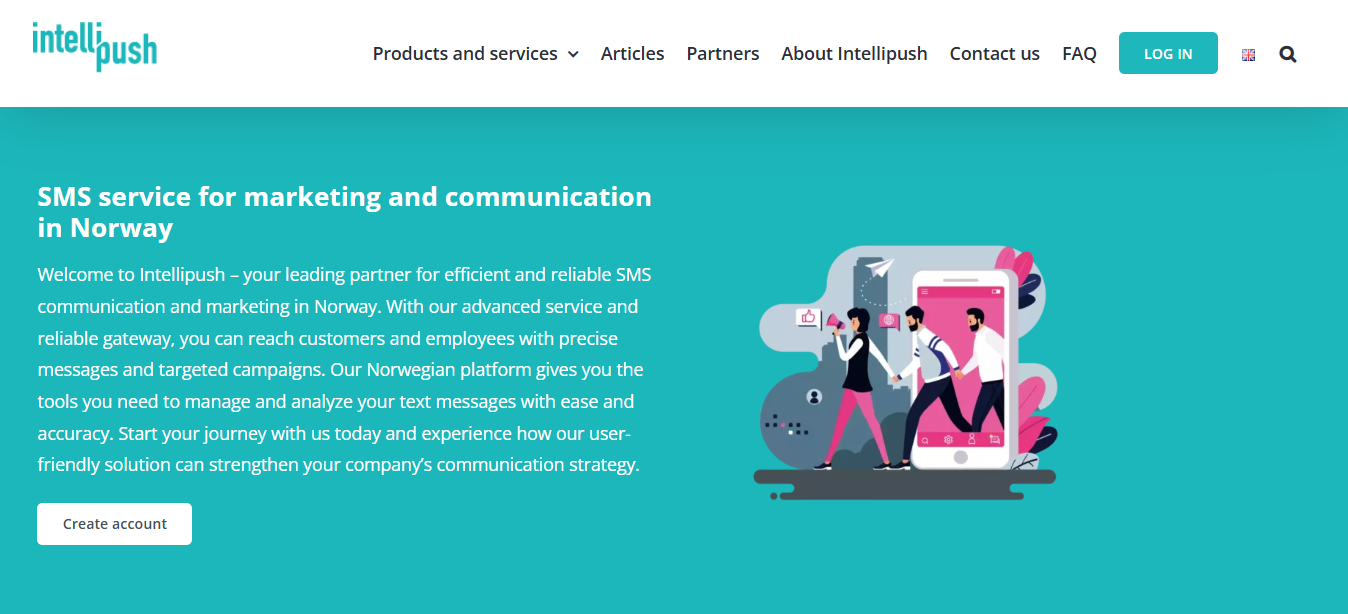 Intellipush Website