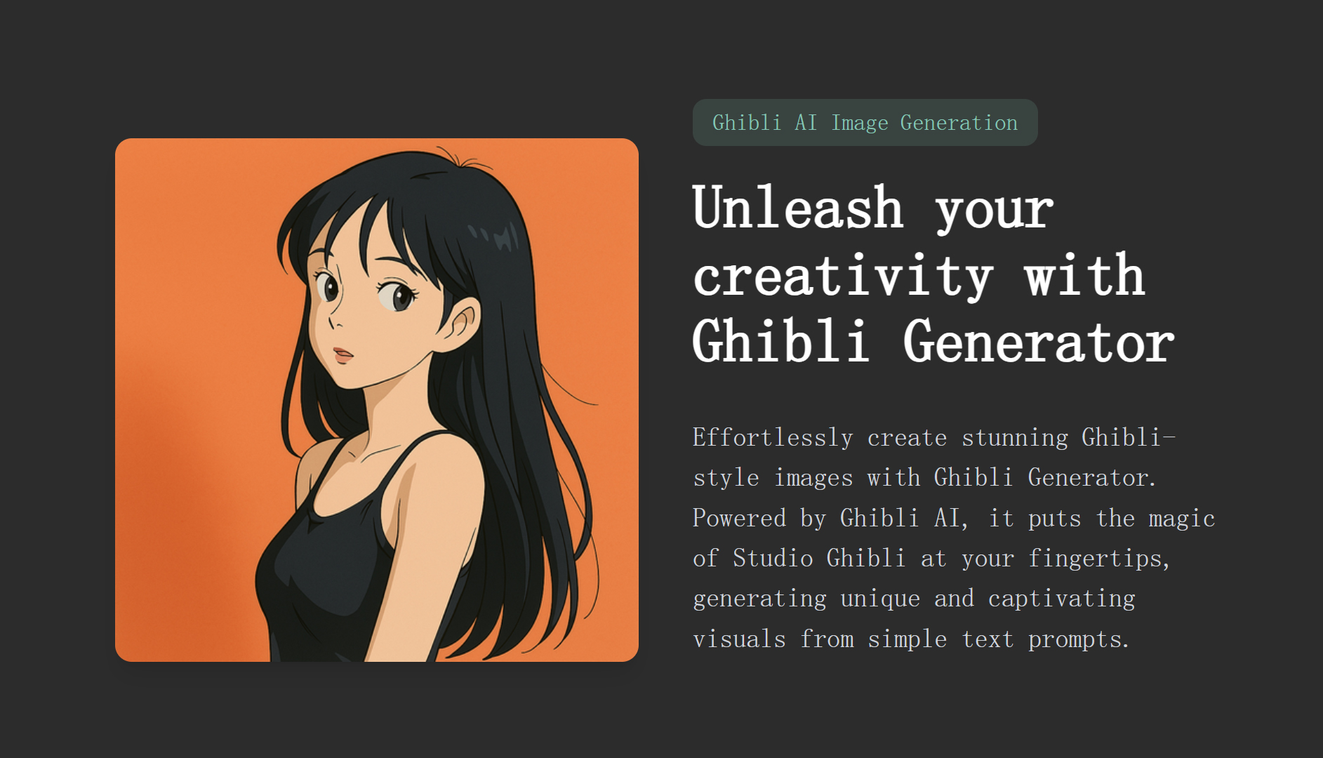 Ghibli-Generator.net Create Stunning Ghibli-Inspired Illustrations