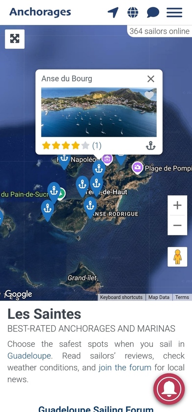 Anchorages.co Landing Page