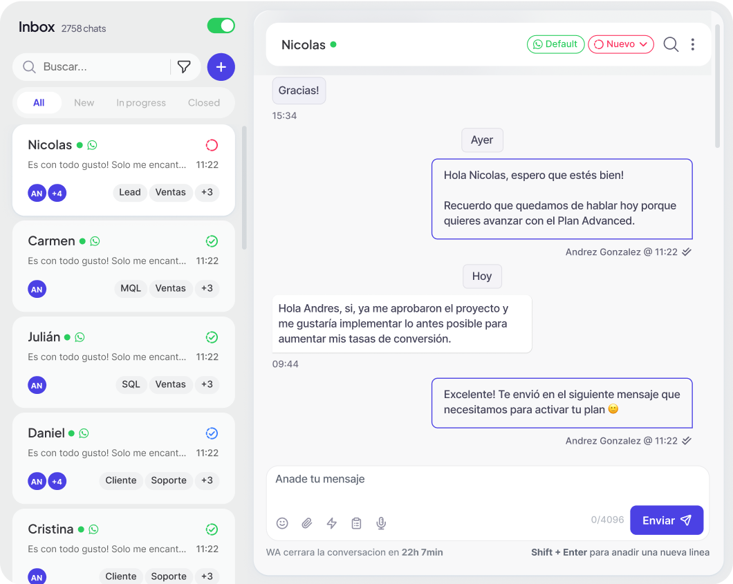 Hilos by ActiveCampaign 
