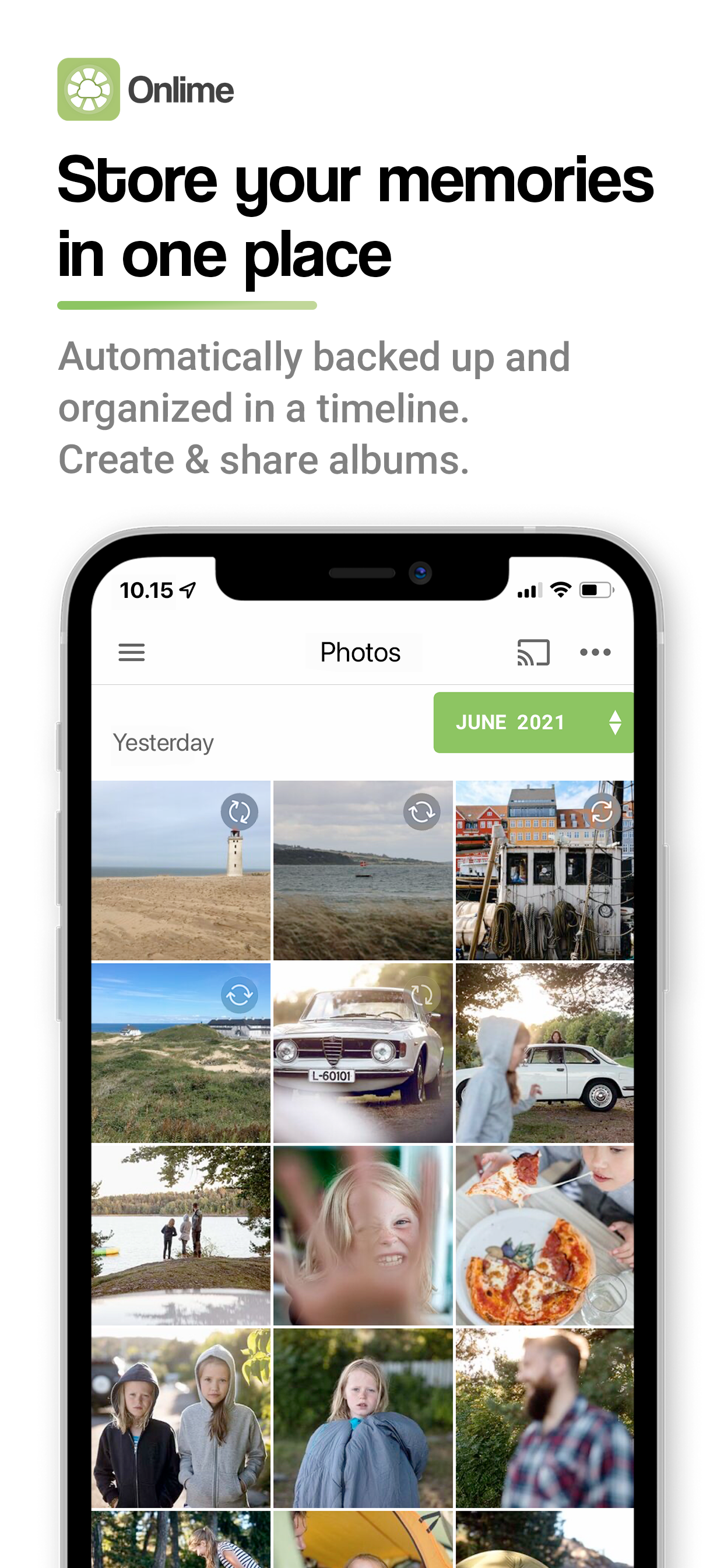Onlime Photo Timeline