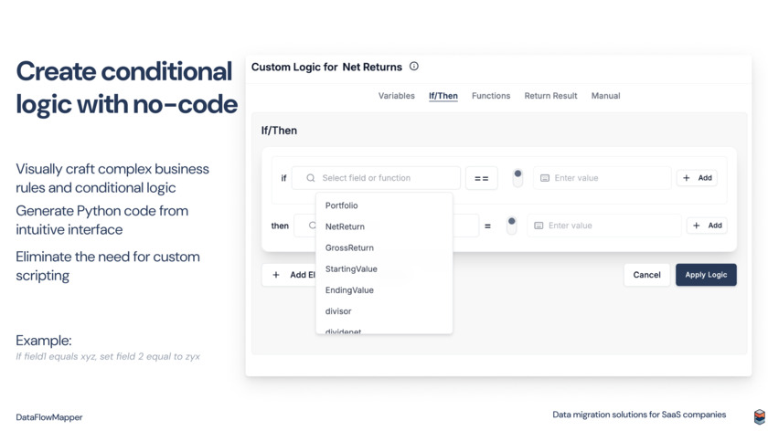 DataFlowMapper Landing Page