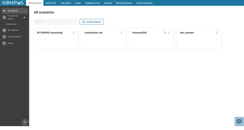KOMPaaS Landing Page