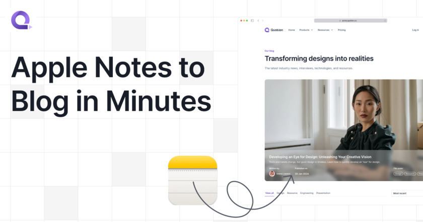 Quotion.co Landing Page