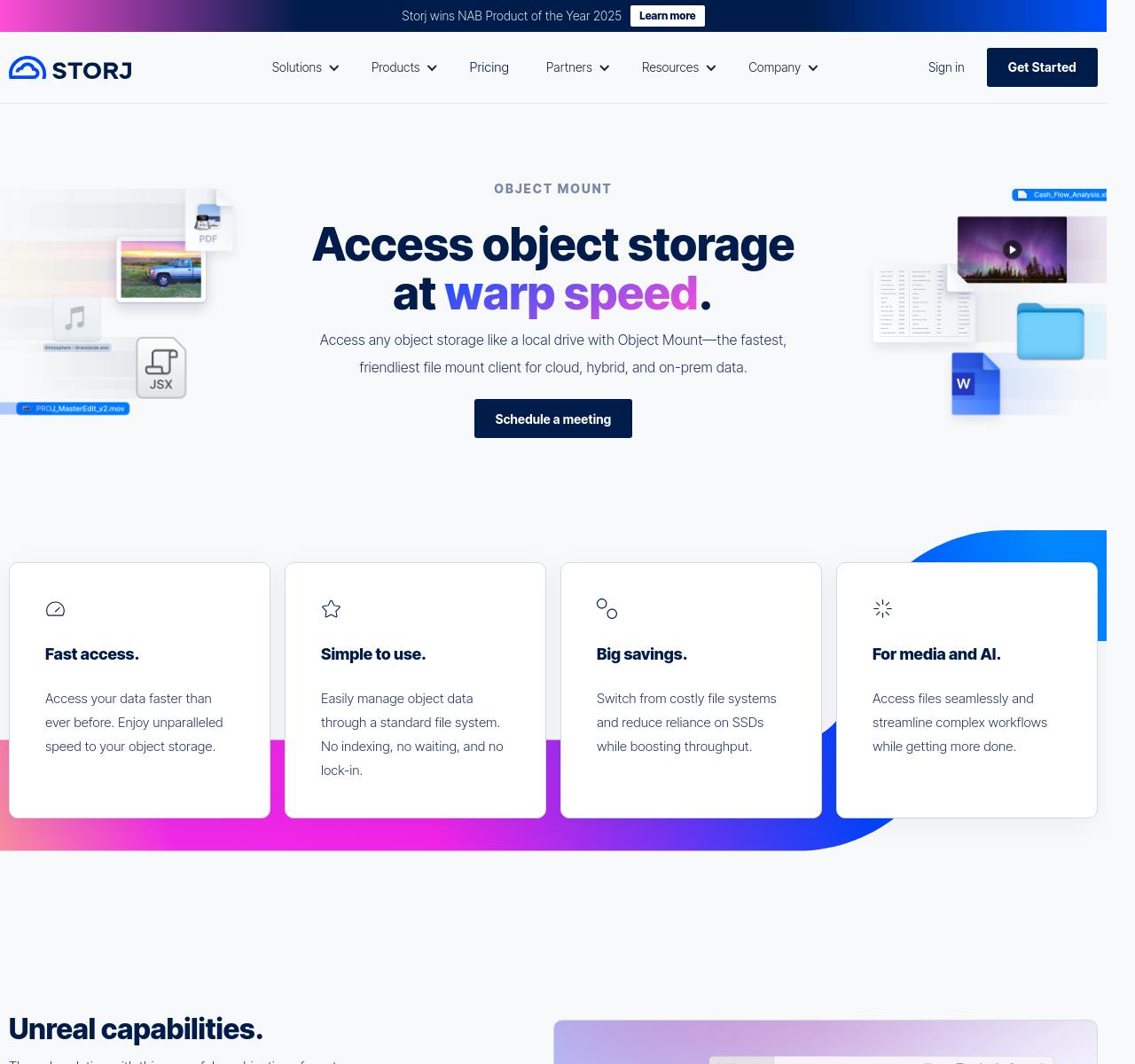 Storj Object Mount Object Mount Homepage