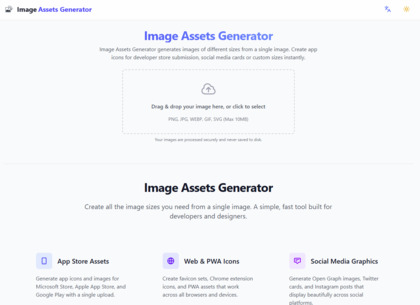 Image Assets Generator image
