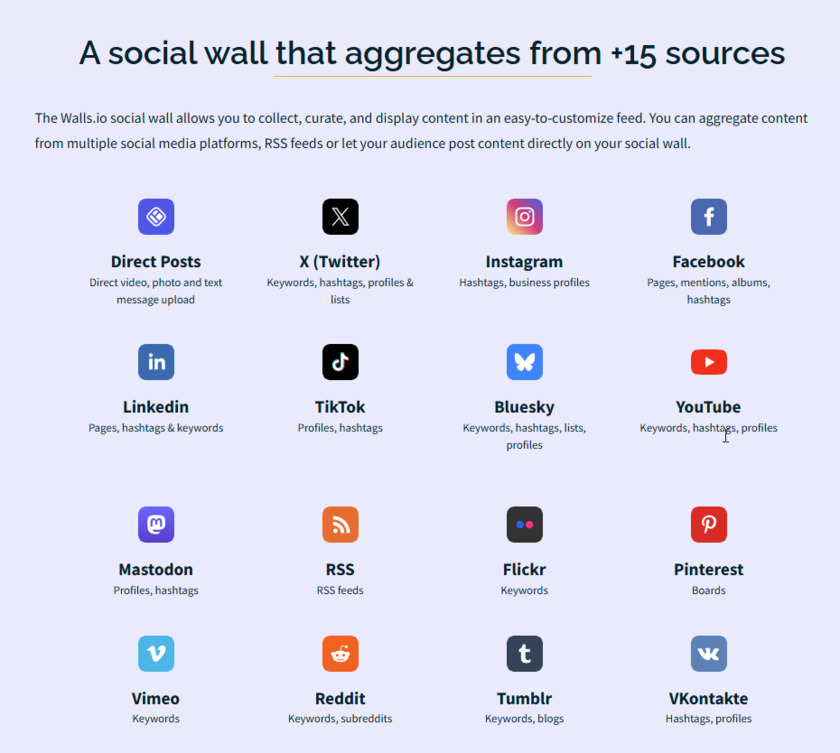 Walls.io Landing Page