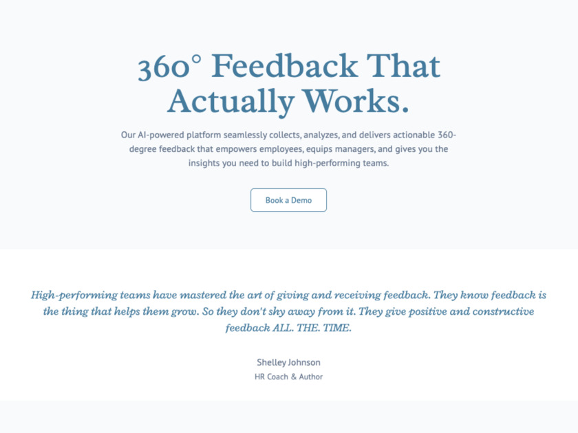 Candor.so Landing Page