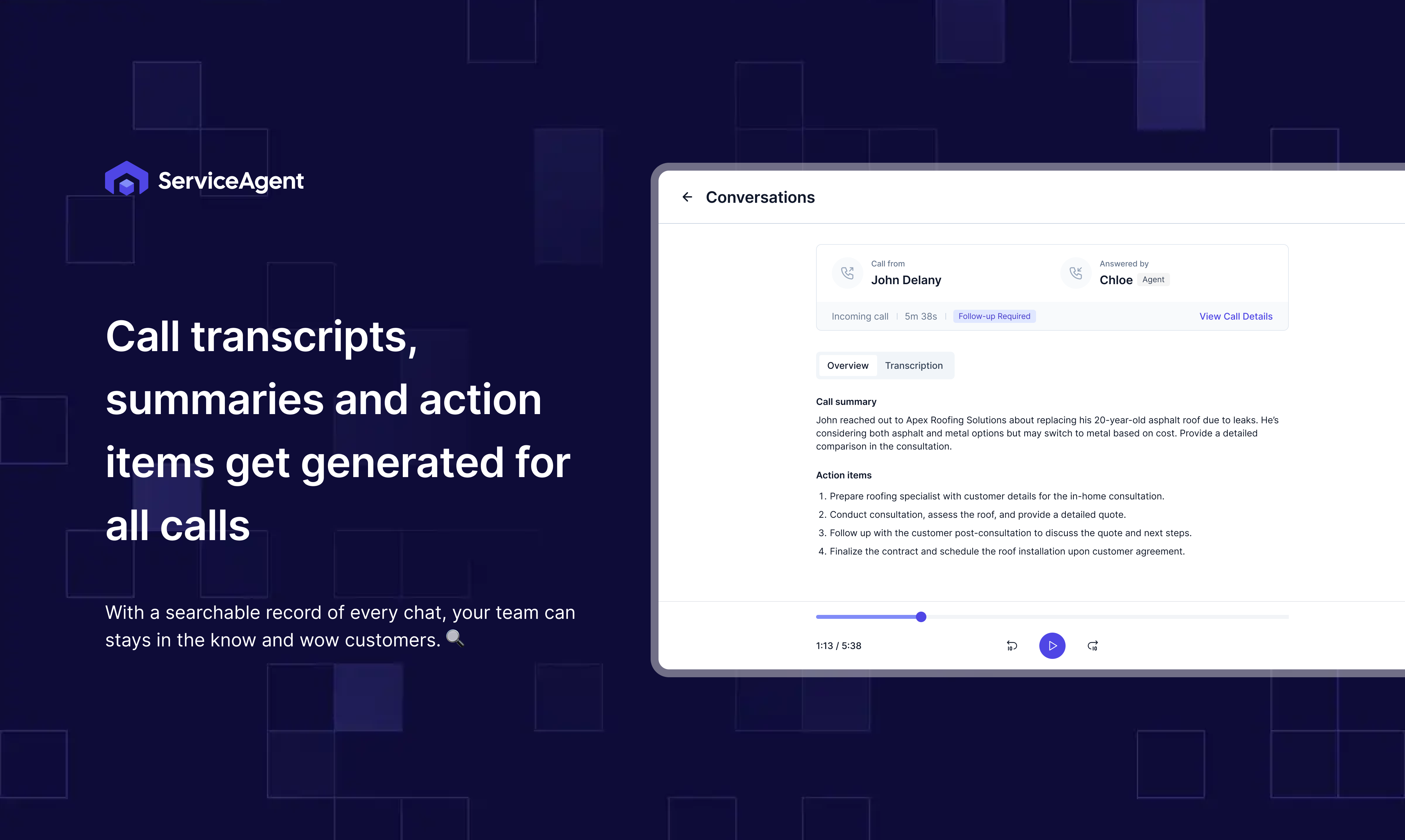 ServiceAgent.ai 
