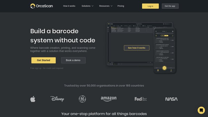 Orca Scan Landing Page Orca Scan Landing Page