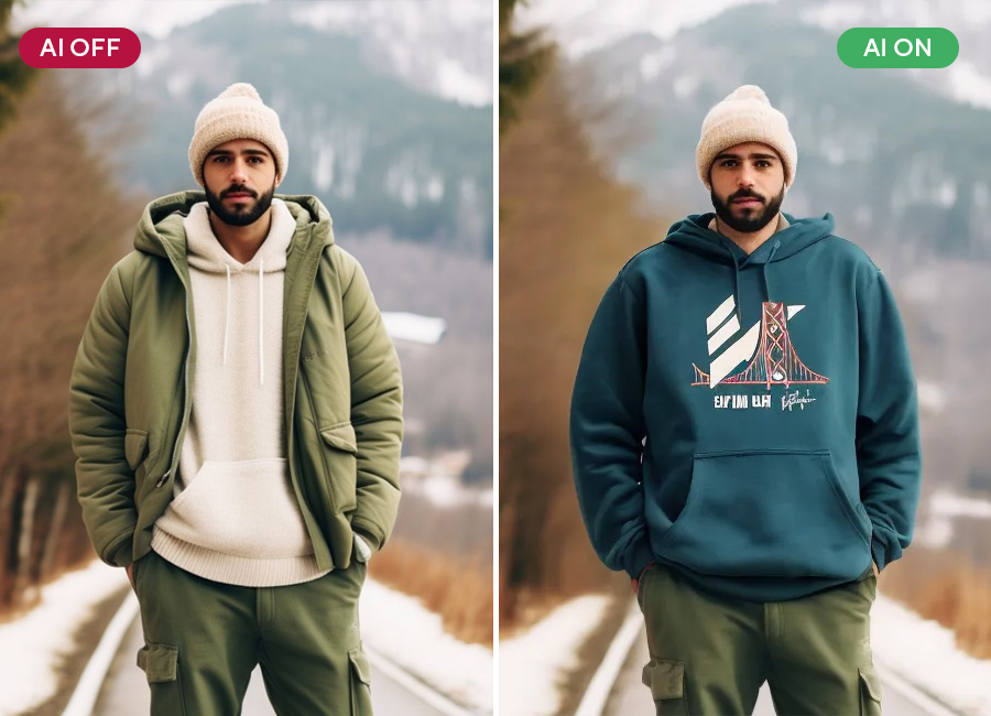Virton.tech Virton - AI-based virtual fitting room examples
