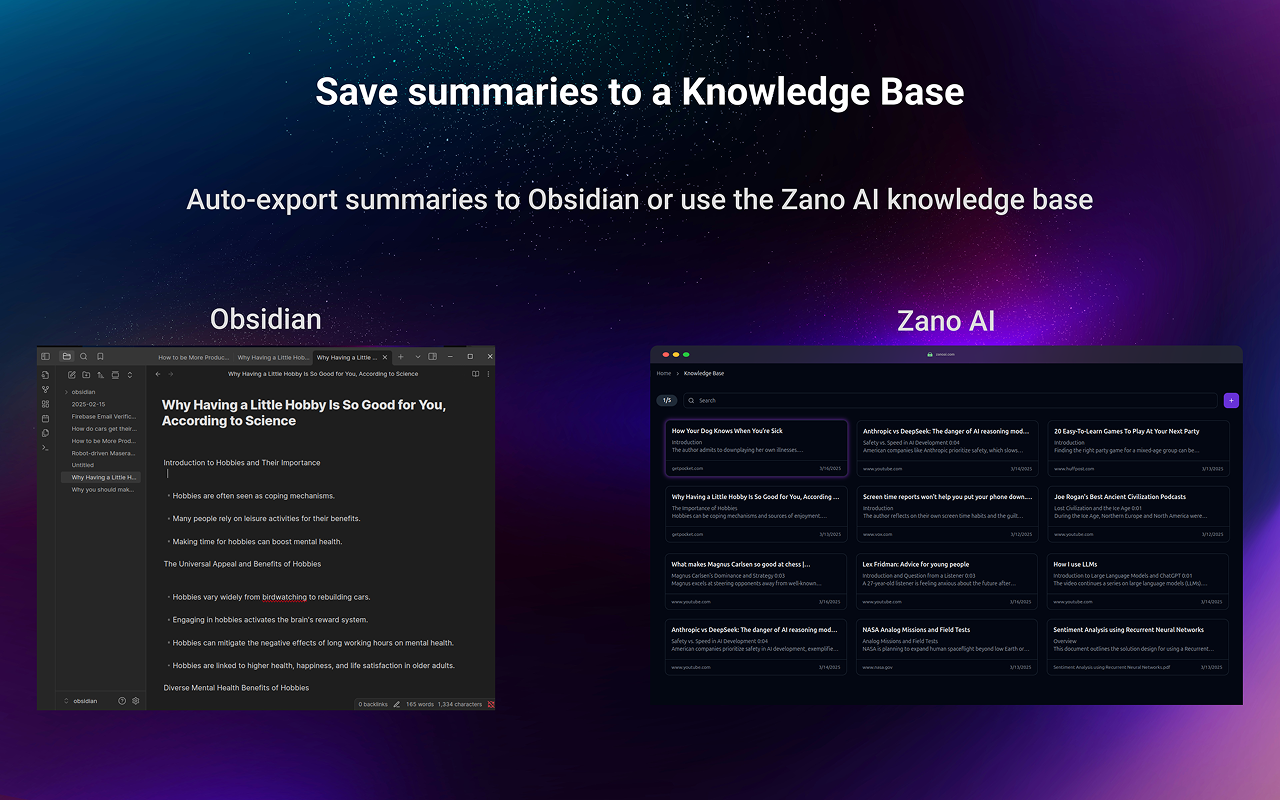 Zano AI AI Knowledge Base