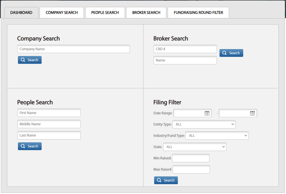 DealData.net DealData.net Search Options