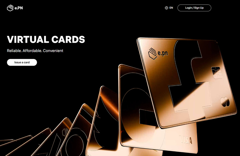 e.pn Landing Page