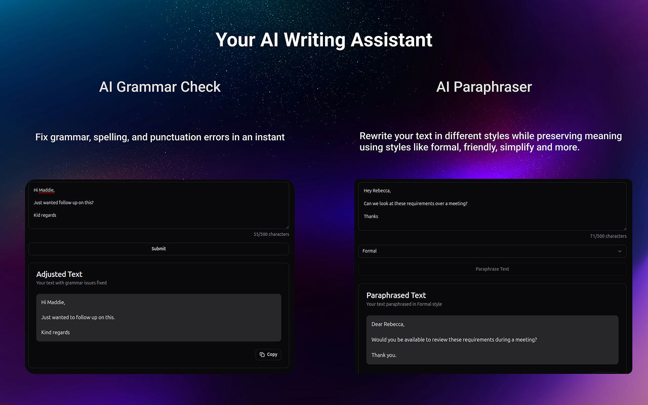 Zano AI AI Writing Assistant
