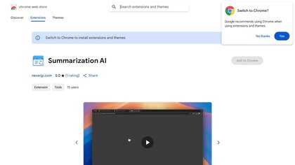 Summarization AI image