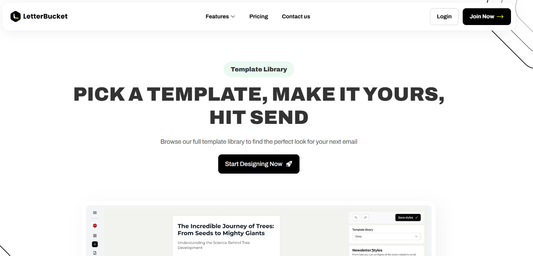 LetterBucket Templates