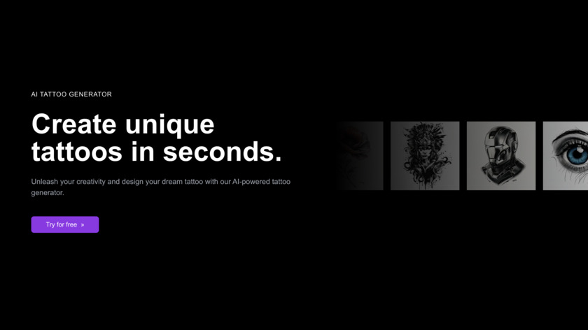 Tattoo Visualizer Landing Page